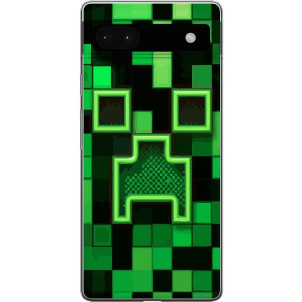 Kompatibelt Mobilskal till Google Pixel 6a Minecraft