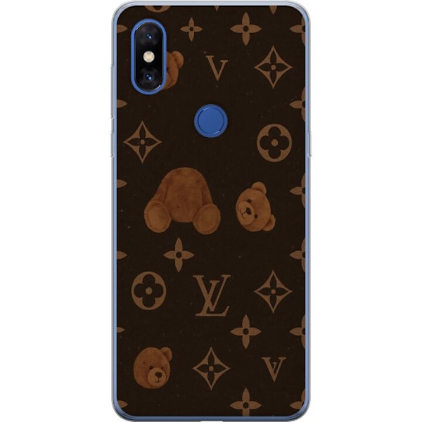 Xiaomi Mi Mix 3 Läpinäkyvä kuori Plush Luxe