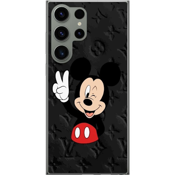Samsung Galaxy S23 Ultra Gjennomsiktig deksel Micky Mus