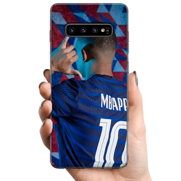 Samsung Galaxy S10 TPU Mobilskal Kylian Mbappé