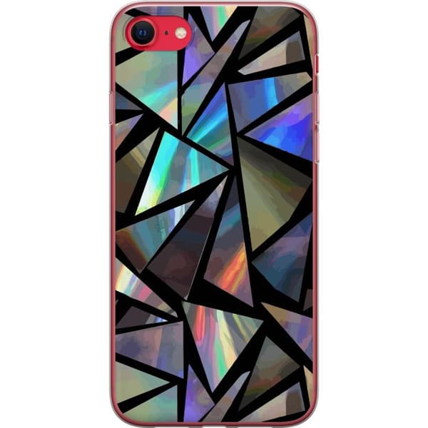Kompatibel Mobilcover til Apple iPhone SE (2022) 3D Reflektion