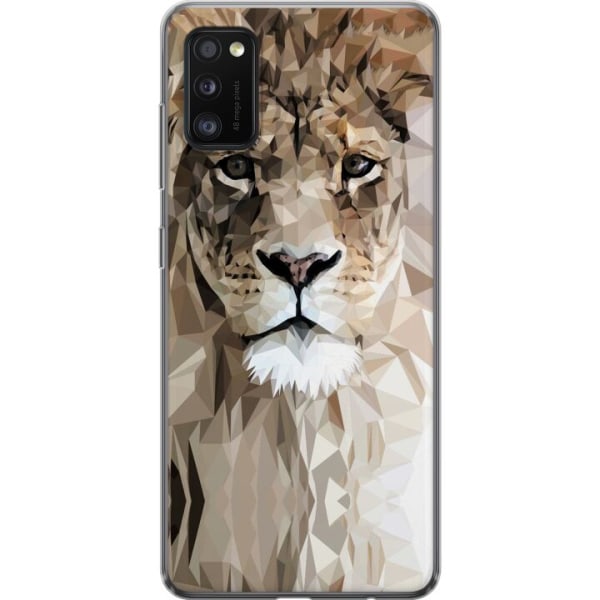 Samsung Galaxy A41 Cover / Mobilcover - Løve