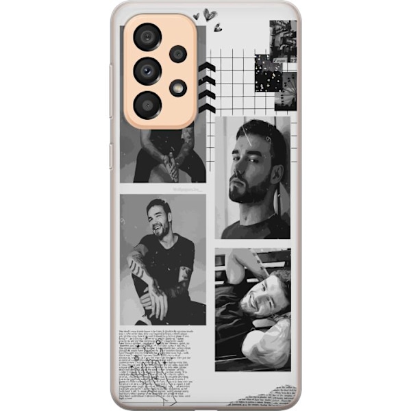 Samsung Galaxy A33 5G Gennemsigtig cover Liam Payne