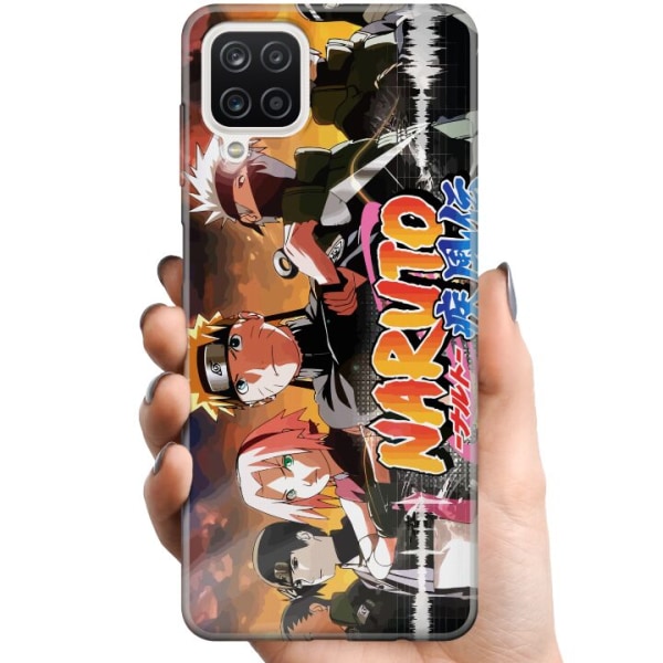 Samsung Galaxy A12 TPU Matkapuhelimen kuori Naruto