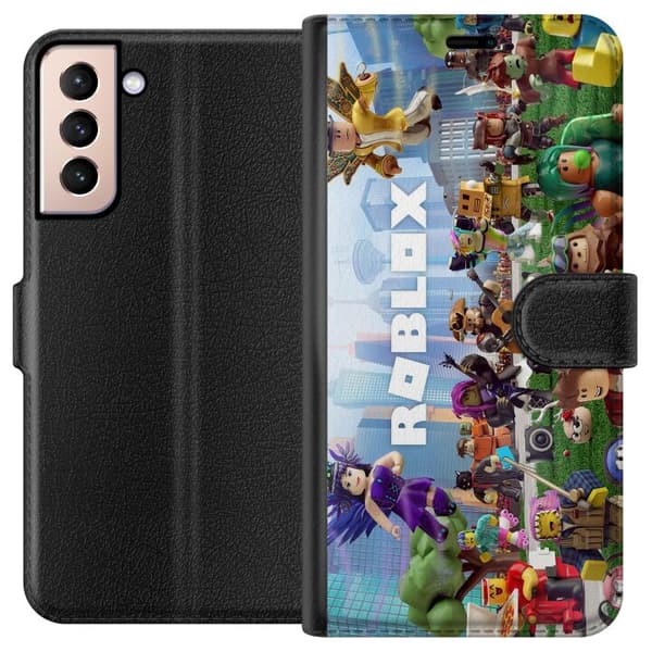 Kompatibelt Plånboksfodral till Samsung Galaxy S21 Roblox
