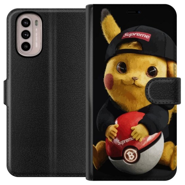 Motorola Moto G41 Plånboksfodral Pikachu Supreme