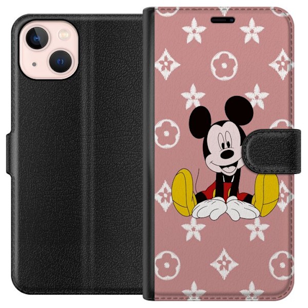 Apple iPhone 13 mini Lompakkokotelo Mickey Mouse