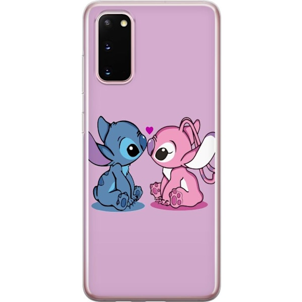 Samsung Galaxy S20 Läpinäkyvä kuori lilo & stitch 2025