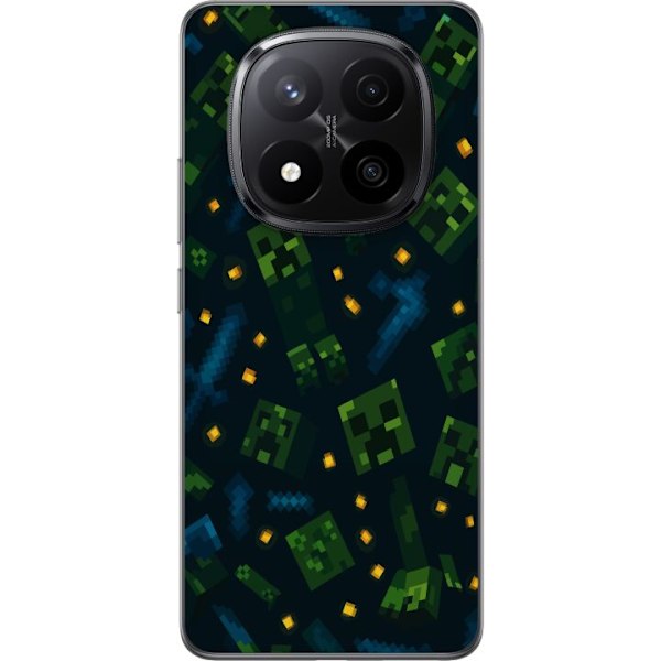 Xiaomi Redmi Note 14 Pro+ Läpinäkyvä kuori Minecraft Dungeo