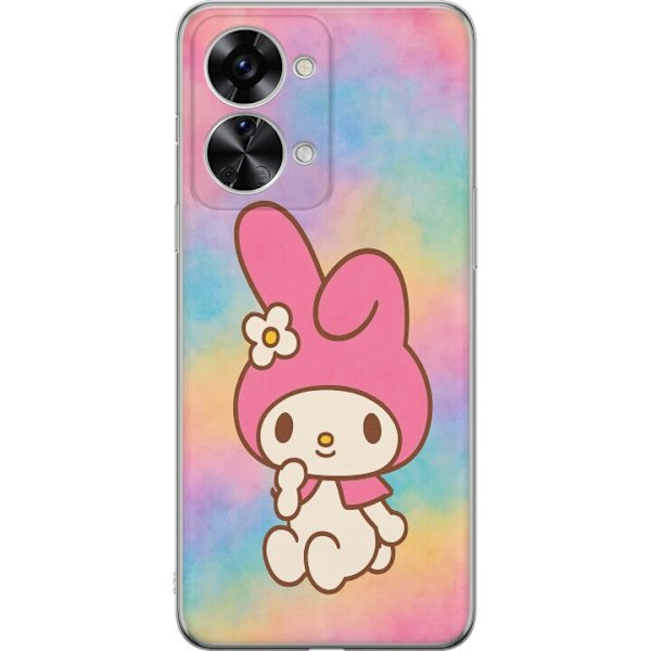 OnePlus Nord 2T Genomskinligt Skal Kawaii Sanrio My Melody