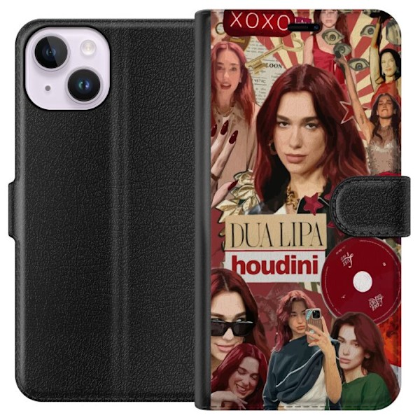 Apple iPhone 14 Lompakkokotelo Dua Lipa – Fashion & Style Ed