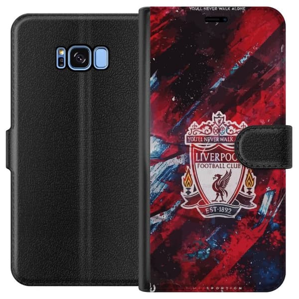 Kompatibelt Plånboksfodral till Samsung Galaxy S8 Liverpool