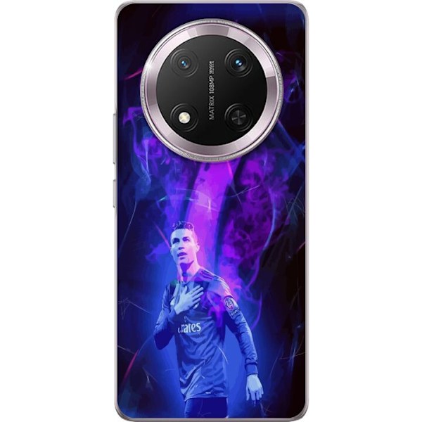 Honor Magic7 Lite Genomskinligt Skal Ronaldo 7 – Fotbollslegend i Action för Fans