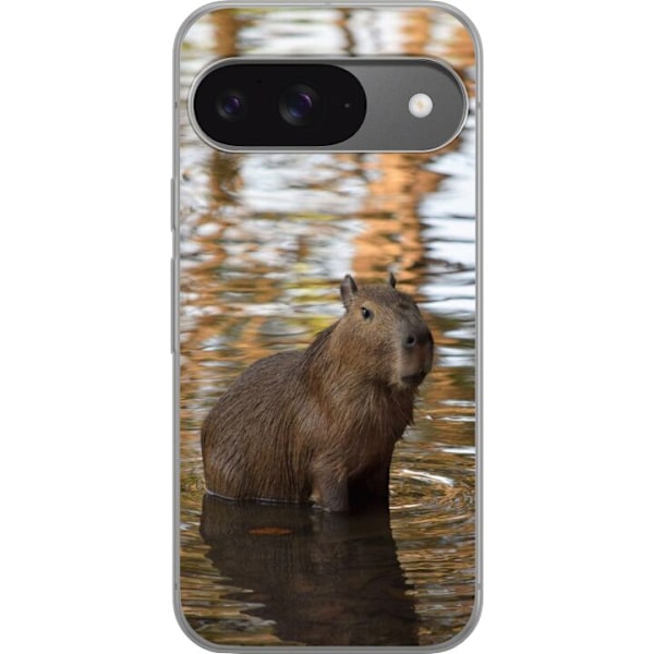 Google Pixel 9 Gennemsigtig cover Capybara