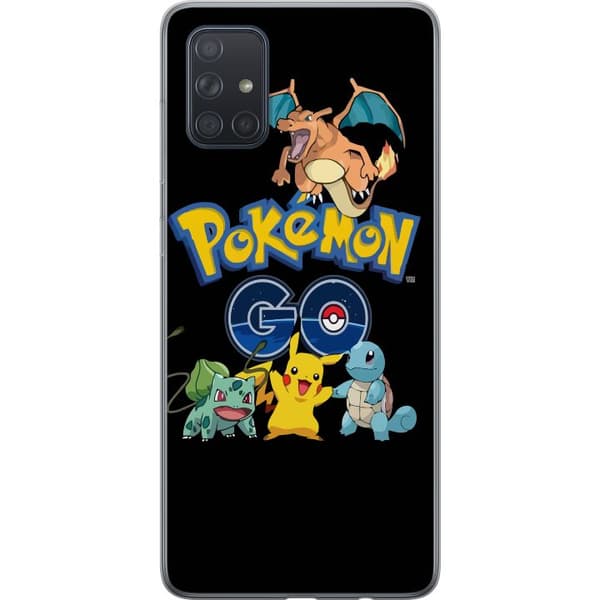 Kompatibelt Mobilskal till Samsung Galaxy A71 Pokemon