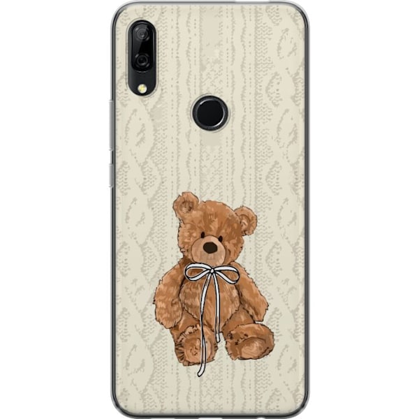 Huawei P Smart Z Genomskinligt Skal Liten Nalle – klassisk nalle i enkel design