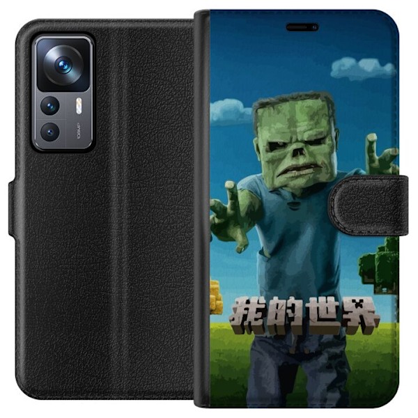 Xiaomi 12T Pro Lommeboketui A Minecraft Movie