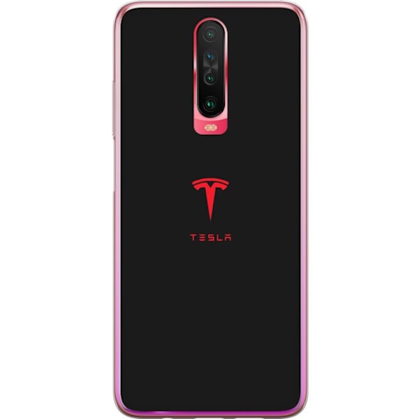 Xiaomi Redmi K30 Genomskinligt Skal Tesla