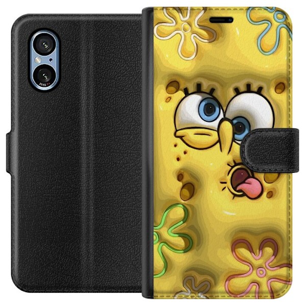 Sony Xperia 10 VI Plånboksfodral SpongeBob