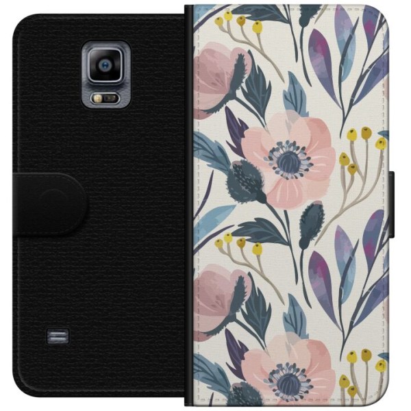 Samsung Galaxy Note 4 Plånboksfodral Blomsterlycka