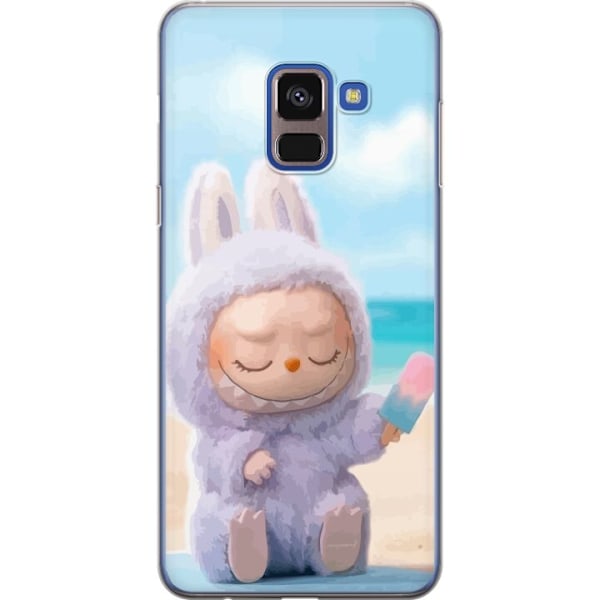 Samsung Galaxy A8 (2018) Läpinäkyvä kuori Labubu Vaaleanpun