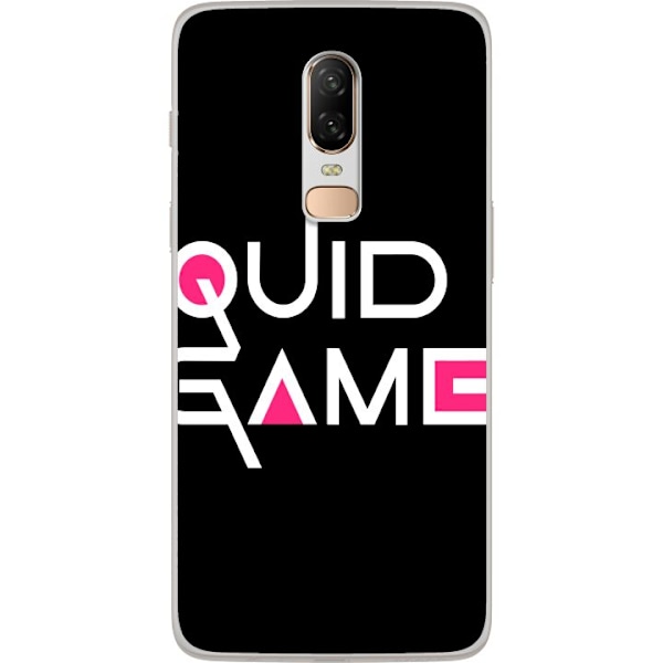 OnePlus 6 Gennemsigtig cover Squid Game