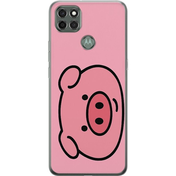 Motorola Moto G9 Power Läpinäkyvä kuori Kawaii Piggy