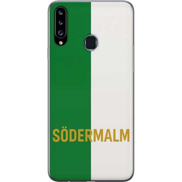 Samsung Galaxy A20s Läpinäkyvä kuori Södermalm - jalkapall