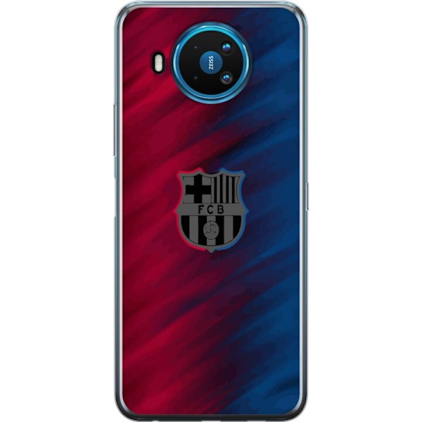 Nokia 8.3 5G Läpinäkyvä kuori FC Barcelona