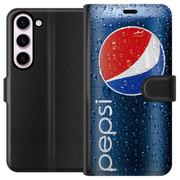 Kompatibelt Plånboksfodral till Samsung Galaxy S23 Pepsi