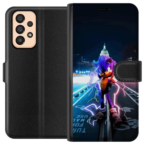 Kompatibelt Plånboksfodral till Samsung Galaxy A33 5G Sonic the Hedgehog