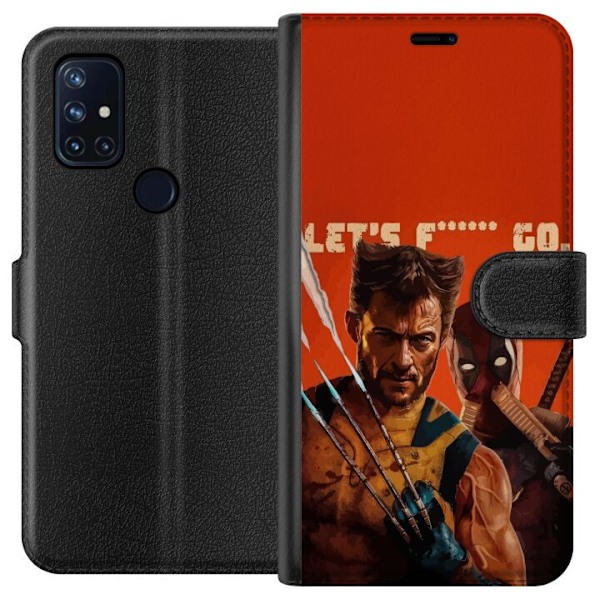 OnePlus Nord N10 5G Lommeboketui Deadpool & Wolverine