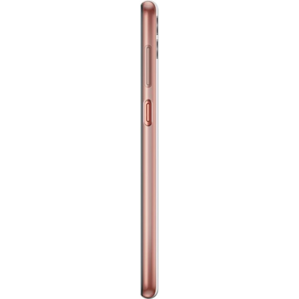 Samsung Galaxy A04 Genomskinligt Skal Gerbera Blommor Färgglad Dekor Blommotiv Populärt Heminredning Färg Rik Väggkonst Design
