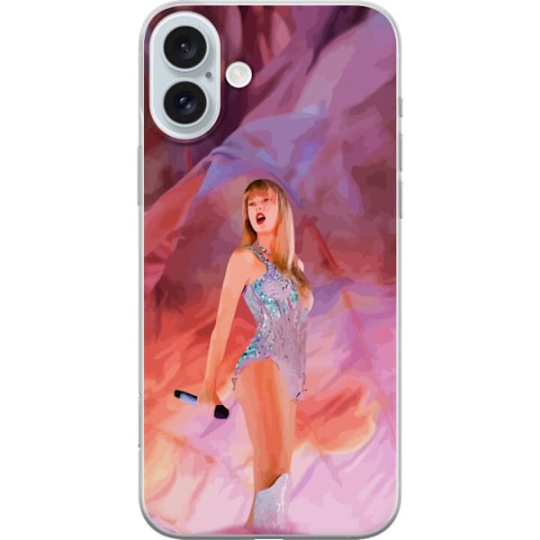 Apple iPhone 16 Plus Läpinäkyvä kuori Taylor Swift