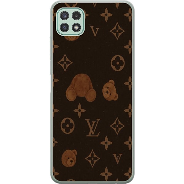 Samsung Galaxy A22 5G Läpinäkyvä kuori Plush Luxe