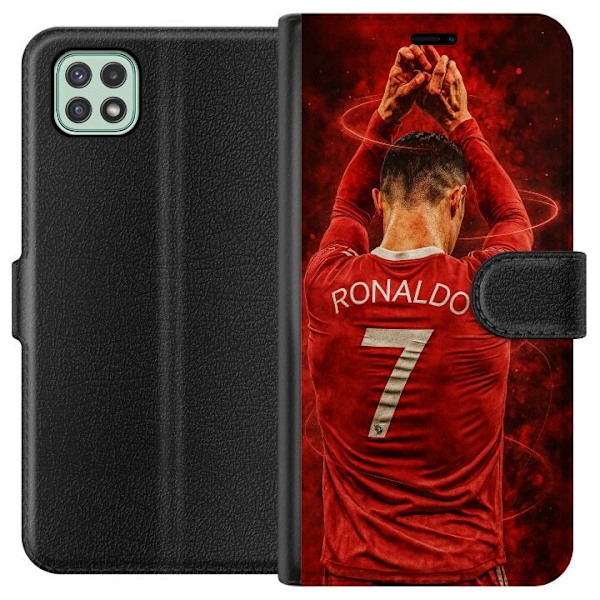 Samsung Galaxy A22 5G Lompakkokotelo Ronaldo