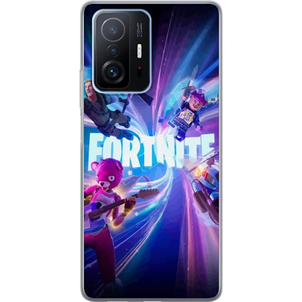 Xiaomi 11T Pro Gjennomsiktig deksel Fortnite