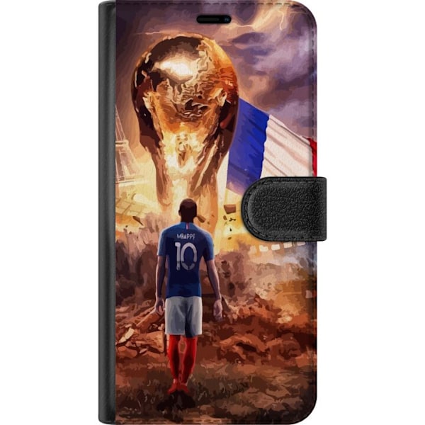 Motorola Moto E14 Lompakkokotelo Kylian Mbappé