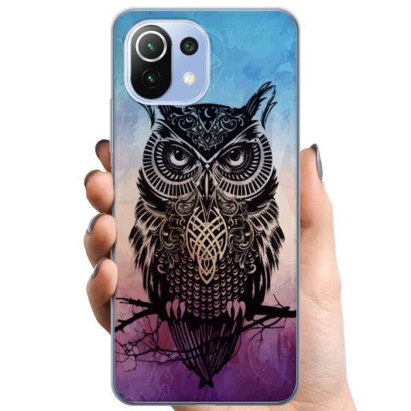 Xiaomi 11 Lite 5G NE TPU Mobilskal Owl