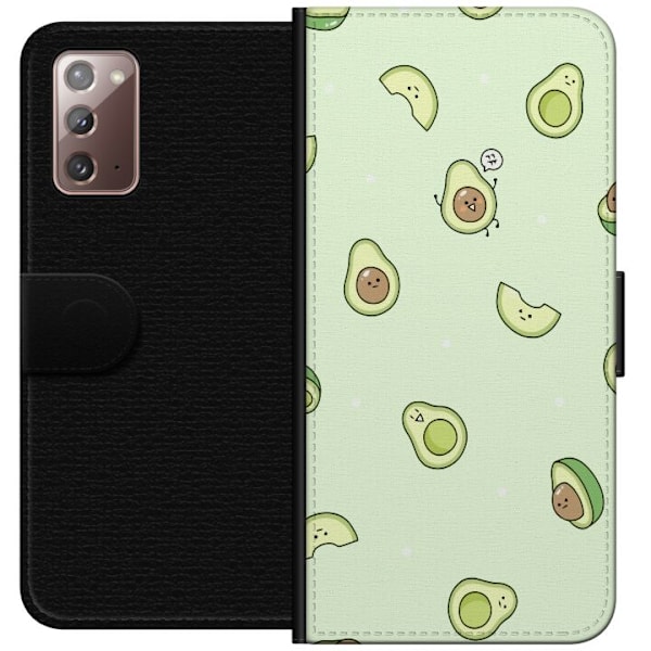 Samsung Galaxy Note20 Tegnebogsetui Glad Avocado