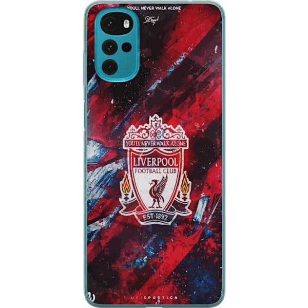 Motorola Moto G22 Gennemsigtig cover Liverpool