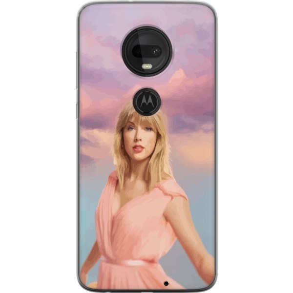 Motorola Moto G7 Genomskinligt Skal Taylor Swift