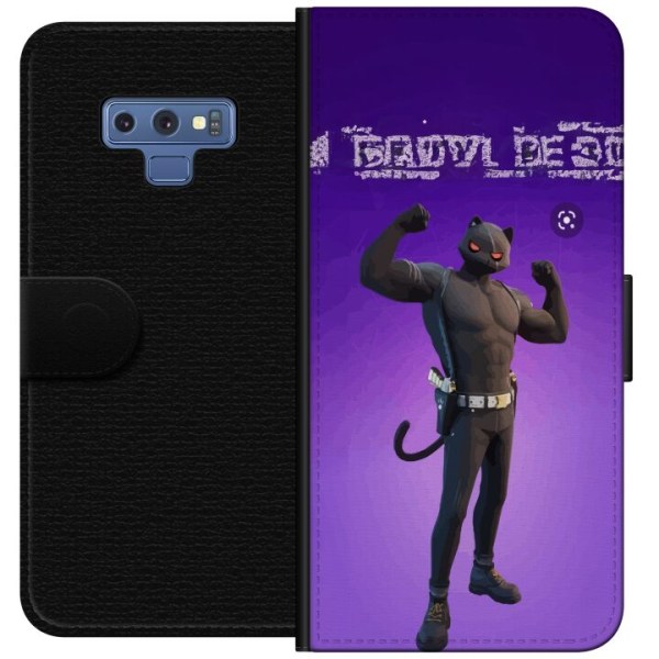 Samsung Galaxy Note9 Plånboksfodral Fortnite - Meowscles
