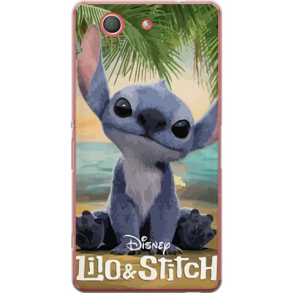 Sony Xperia Z3 Compact Genomskinligt Skal Stitch Kärleksfull – Med Hjärtan & Kawaii-känsla