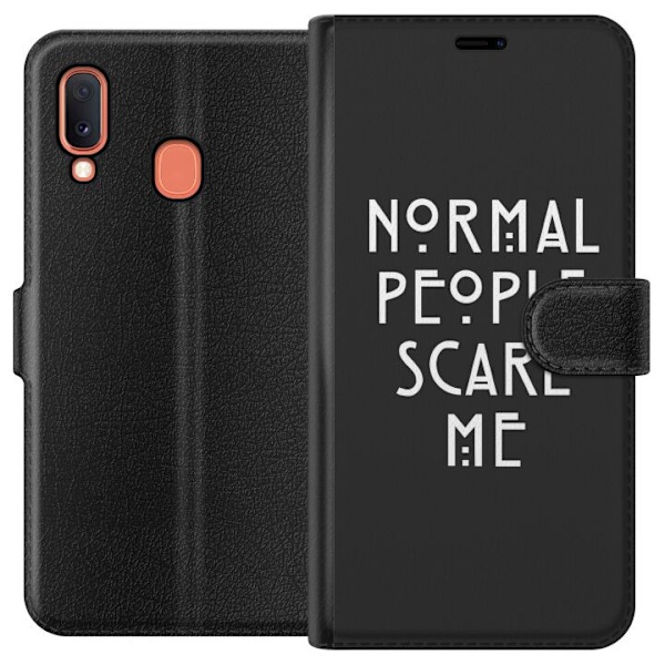 Samsung Galaxy A20e Tegnebogsetui Normal