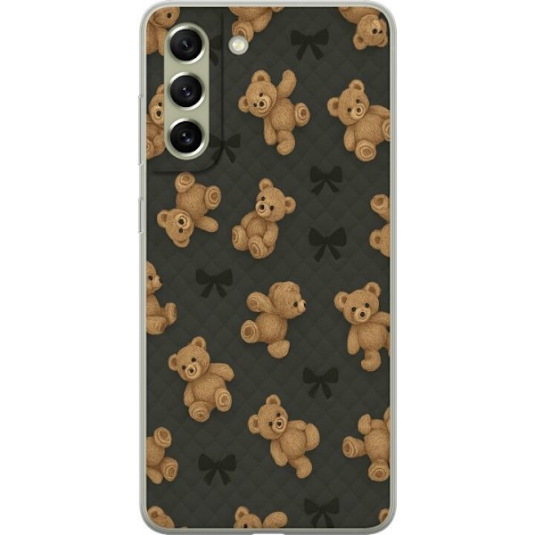 Samsung Galaxy S21 FE 5G Gennemsigtig cover Teddy Knus