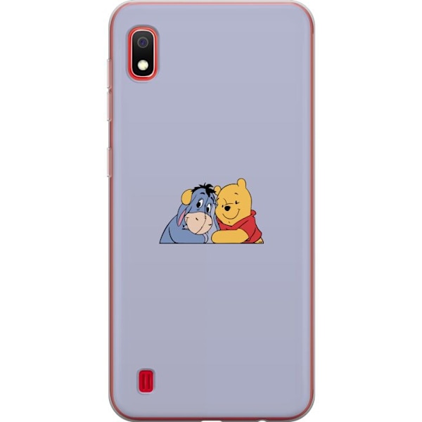 Samsung Galaxy A10 Gennemsigtig cover Nalle Puh og Æsel