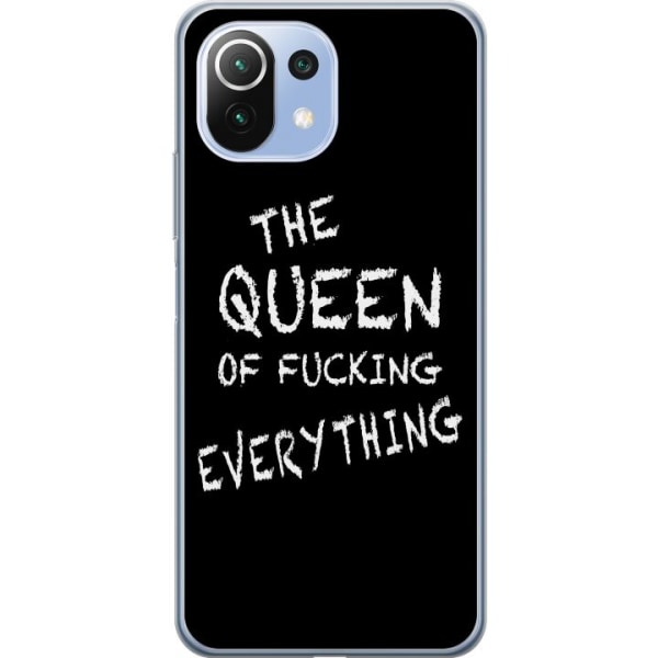 Xiaomi Mi 11 Lite Cover / Mobilcover - Dronning af alting