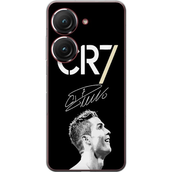 Asus Zenfone 9 Gjennomsiktig deksel CR7 Ronaldo