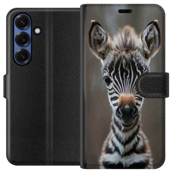 Samsung Galaxy S25+ Plånboksfodral Giraff Djurmotiv Afrika Natur Grafiskt Motiv Savann Vilda Djur Populär Väggkonst Exotiskt Tema